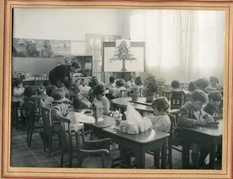 Classe maternelle à Oran
