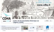 Page Facebook du centre de documentation historique sur l'Algérie
